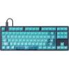 DROP + MiTo Keysterine Transparent ABS Keycap Set R2 – Raspberry – 60%, 65%, 75%, TKL, WKL, 1800, 96-Key, Full-Size and More Cherry MX Style Keyboard Compatibility(Cyanide)