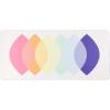 DROP Canvas Desk Mat – Rainbow Leaves(Rainbow Leaves)