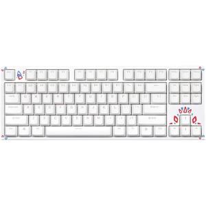 DROP Expression Series Togekey TKL Mechanical Keyboard – Gateron Yellow KS3 Linear Switches – PBT Double-Shot Keycaps – LED Backlight – Silver(Togekey)